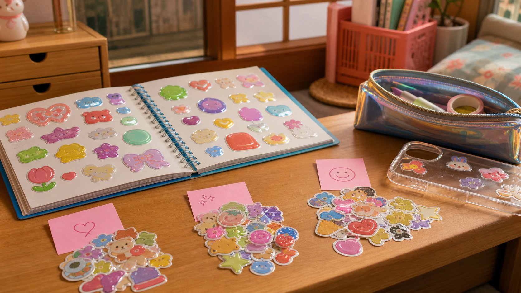 TrendSeed realistic lifestyle visual for water-sticker-book-guide